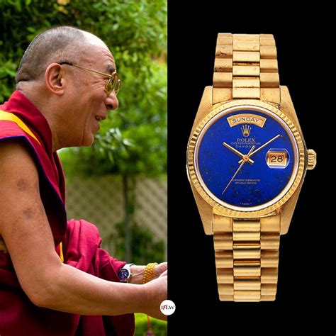 dalai lama rolex watch.